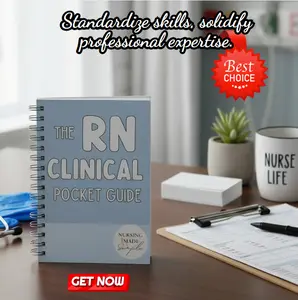 RN Clinical Pocket Guide: Essential Nursing Reference for Students & New Grad Nurses, Medical Professional Gift