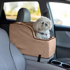 Luxury High-Back Console Dog Car Seat