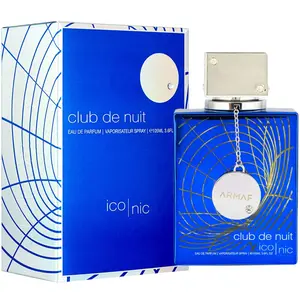 ARMAF Club De Nuit Iconic for Men Eau De Parfum 3.6 Ounce Citrus Fresh Fragrance for Adults Long Lasting Perfume Cologne