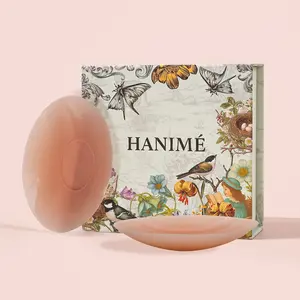 HANIMÈ Medical-Grade Seamless Nipple Covers for Women - Hypoallergenic Adhesive, Ultra-Thin, Reusable, Water & Sweat Resistant, Everyday Essential Garment