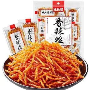 Latiao Spicy Strips, Spicy And Tasty Chinese Snacks, A Must-Have Snack For Leisure, Entertainment And Parties, La Tiao Silky Flavourful