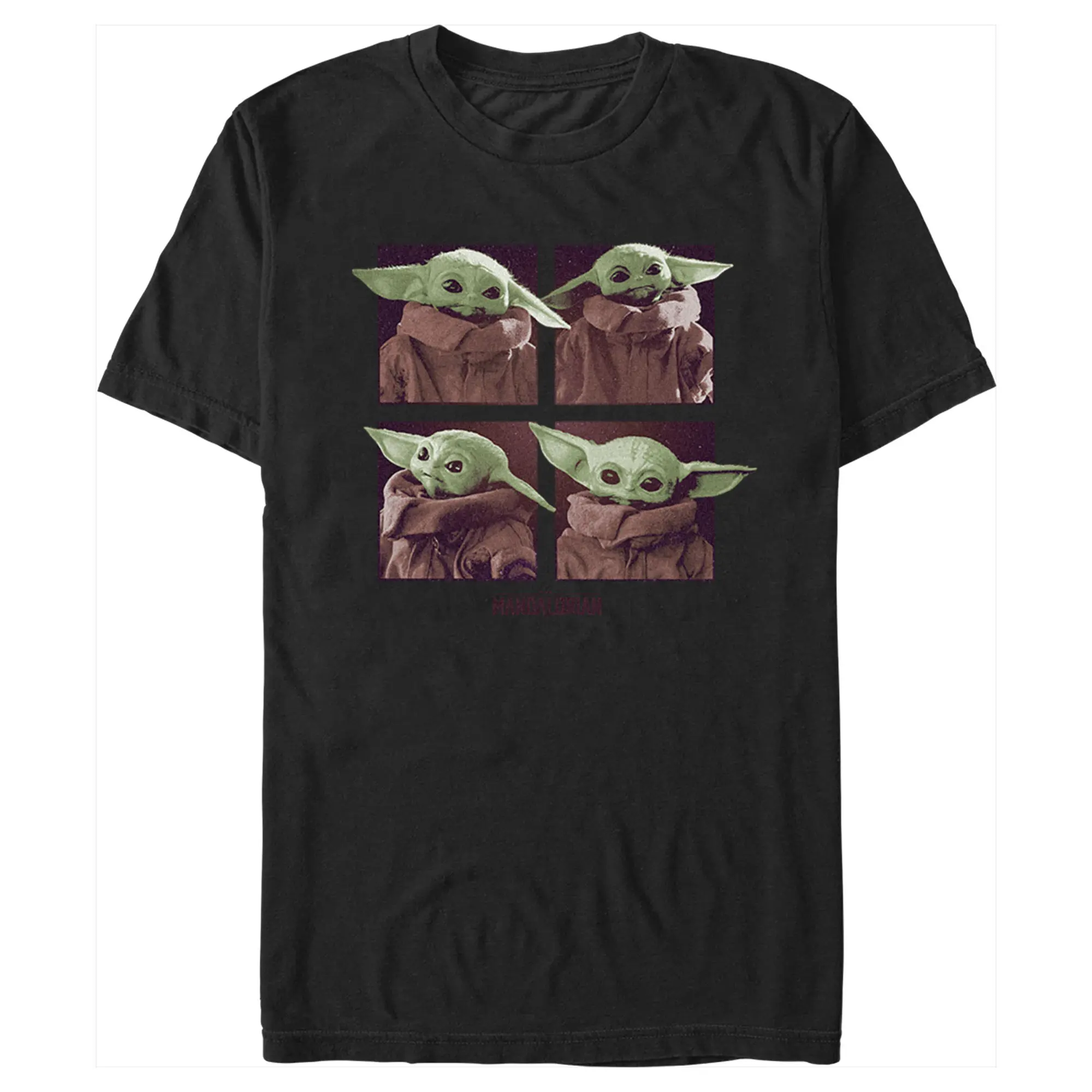 Men's Star Wars: The Mandalorian Grogu Cute Faces T-Shirt