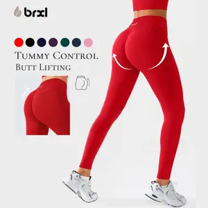 BRXL BrxlGrit High-Waisted Yoga Pants for Women - Seamless Tummy Control fall Outfits& Butt Lifting Workout Leggings  #Parati #GymWorkout #TikTokMadeMeBuyIt #outdoorfun#warmupforholiday#tiktokmademebuyit-1