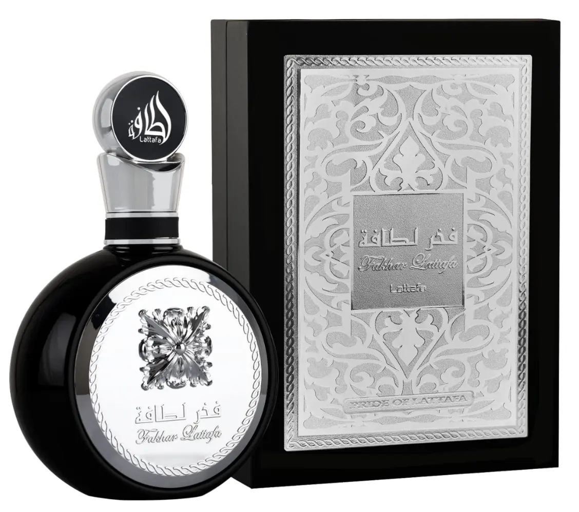Lattafa Perfumes Fakhar for Men Eau de Parfum Spray, 3.4 Ounce Fragrance Fresh long lasting fragrance