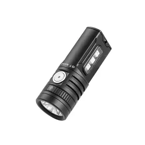 LUMINTOP GT NANO 6.0 EDC Flashlight – Pocket-Size 720 lm Throw (410 m), Versatile RGBW Sidelights + 365 nm UV, Fast USB-C Charging, IPX-8 Waterproof, Lightweight & Magnetic Outdoor Emergency Torch, Portable Multi-function Flashlight. rechargeable