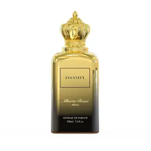 Alberto Rossi INSANITY Extrait de Parfum 100ml - Daring & Poised Luxury Scent for Chaos Embracers