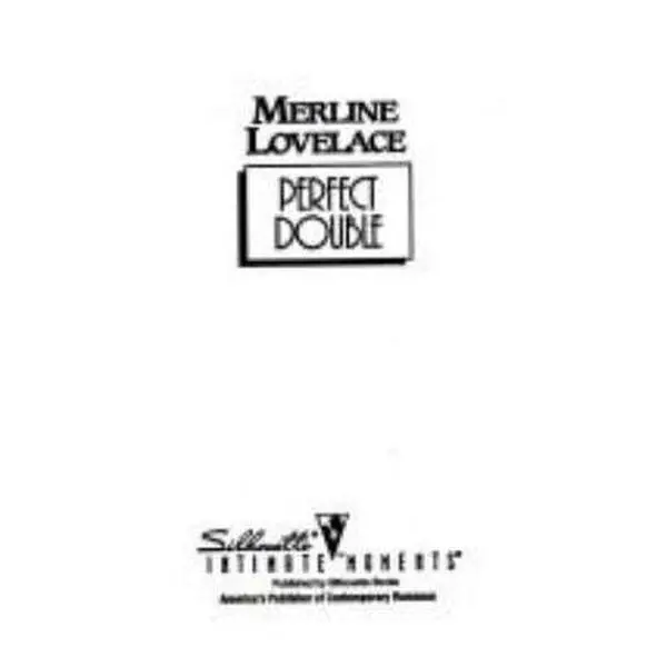 USED Book - Perfect Double (Code Name: Danger) (Silhouette Intimate Moments) by Merline Lovelace (Unknown) - english