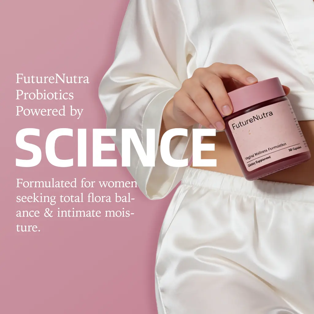 FutureNutra Professional Women's Probiotics - Cranberry, Inulin & Hyaluronic Acid Blend, Supports Feminine Intimate Health, Healthy pH Balance & Fresh Scent, 1 Cap/Day Intimate Comfort