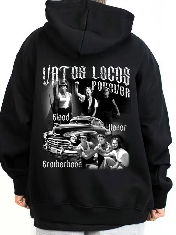Vatos Locos Blood In Blood Out 90s Movie Graphic T-Shirt, Hoodie, Sweatshirt Chicano Streetwear, Cholo Fashion Outfits Outdoors, Mexican Lowrider Gifts