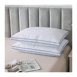 Royal Velvet White European Down Quilted Surround Pillow- King