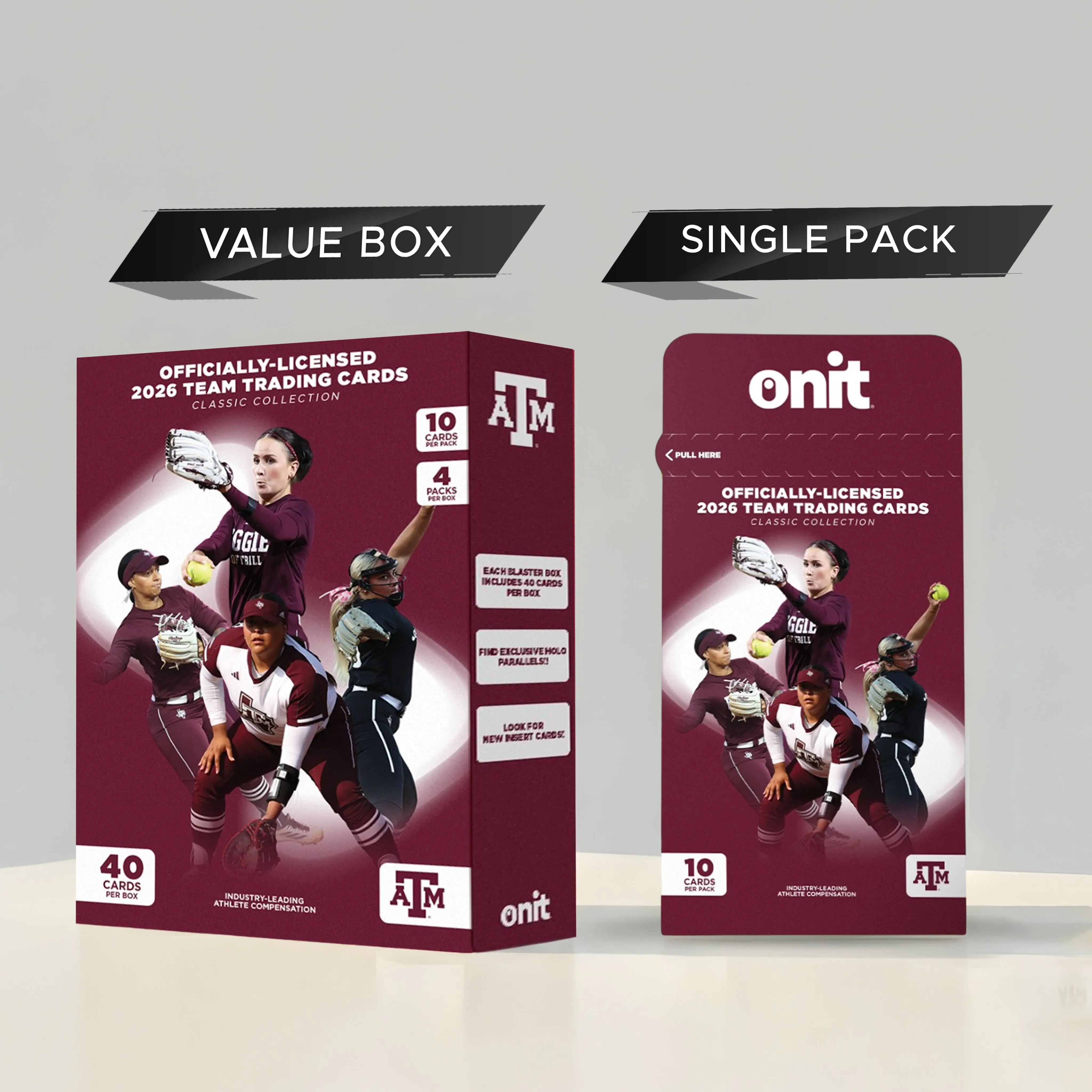 Texas A&M University Softball 2026 Trading Cards