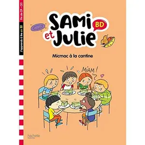 USED-Sami et Julie BD Fin de CP-CE1 - Micmac à la cantine by Sandra Lebrun (Unknown)