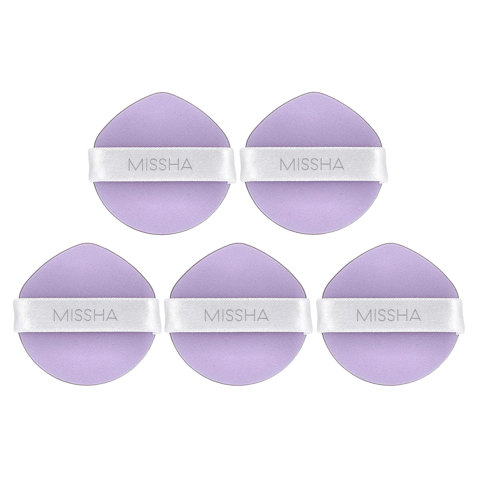 Missha Glow Layering Fit Puff, 5 Pieces