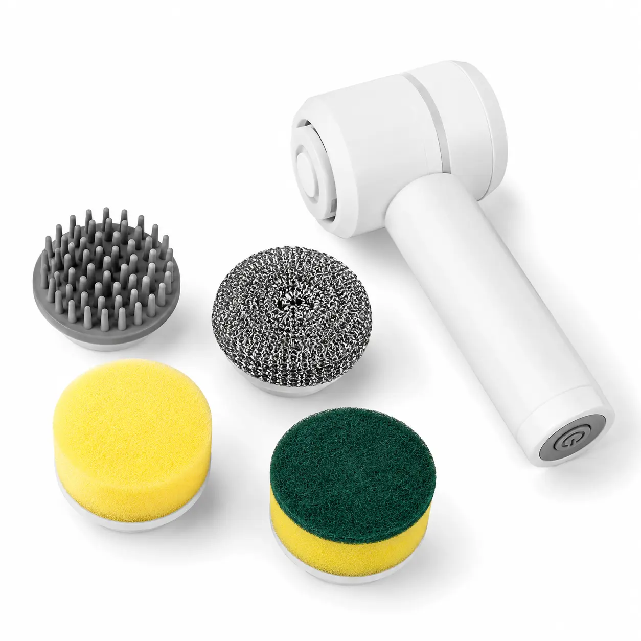 Multi-functional Electric Cleaning Brush for Kitchen and Bathroom - Wireless Handheld Power Scrubber for Dishes, Pots, and Pans