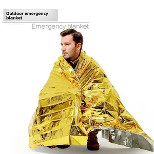 Earthquake emergency kit, safety first aid blanket, life-saving blanket, thermal insulation blanket 140 * 210