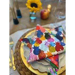 Rainbow Pomegranates | Napkins