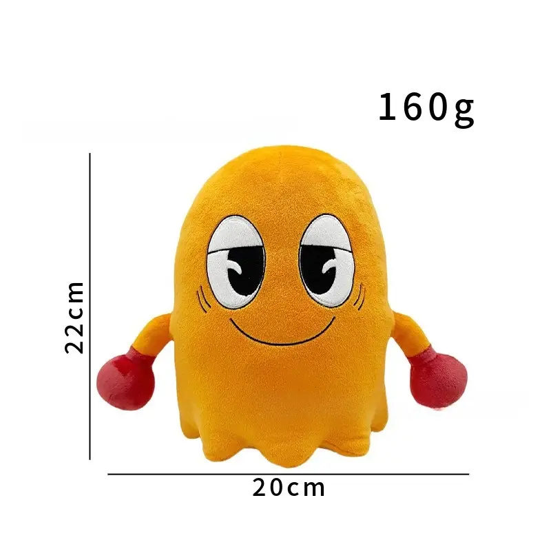 Classic Arcade-Style Stuffed Toy - Soft Huggable, Creative Collectible Plush Figure Gift for Toys & Hobbies Enthusiasts