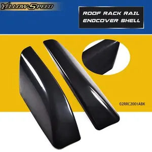 4Pcs Roof Rack Bar Rail End Cover Shell Cap Fit For Toyota 4Runner 2003-2009