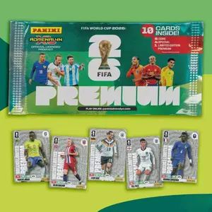 Panini Adrenalyn World Cup 2026 Premium Trading Card | Premium Pack Panini WC 2026 Collection Card