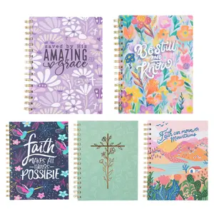 Love in Faith | Spiral Journal Collection - Stylish Faith Notebook for Daily Thoughts, Scripture Notes, Prayer & Goal Setting