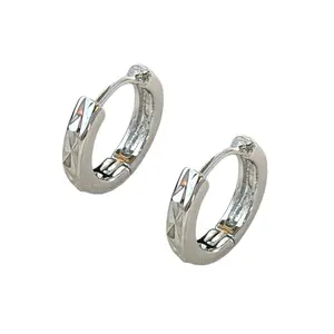 13mm Small Hoop Earrings for Men Women Streetwear Unisex Earrings