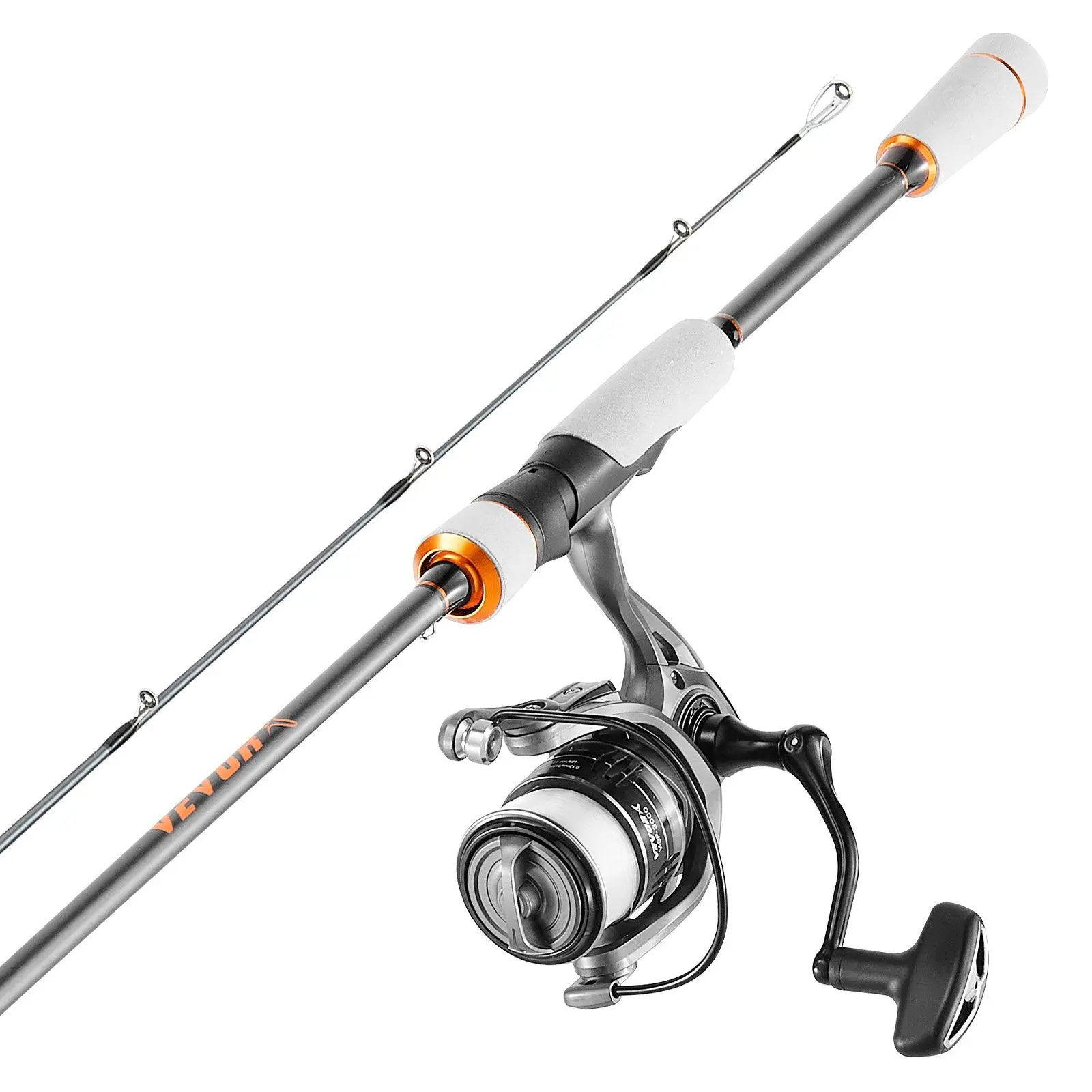 IM7 Carbon Fiber Spinning Rod and Reel Combo, 7 Ft