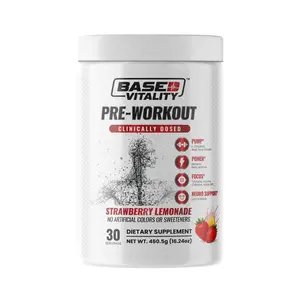 Based Vitality Pre-Workout Strawberry Lemonade