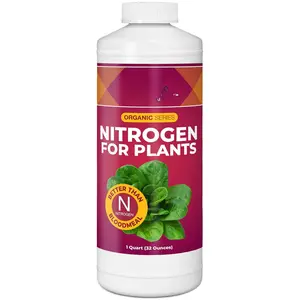 's  Nitrogen - Liquid Fertilizer for Lawns - Nitrogen Fertilizer for Lawns & Gardens, Quart (32 oz)