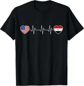 100%cotton Egypt & USA T-Shirt