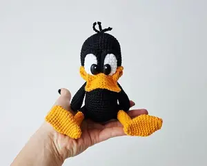 CROCHET Black Duck crochet/ Amigurumi Crochet