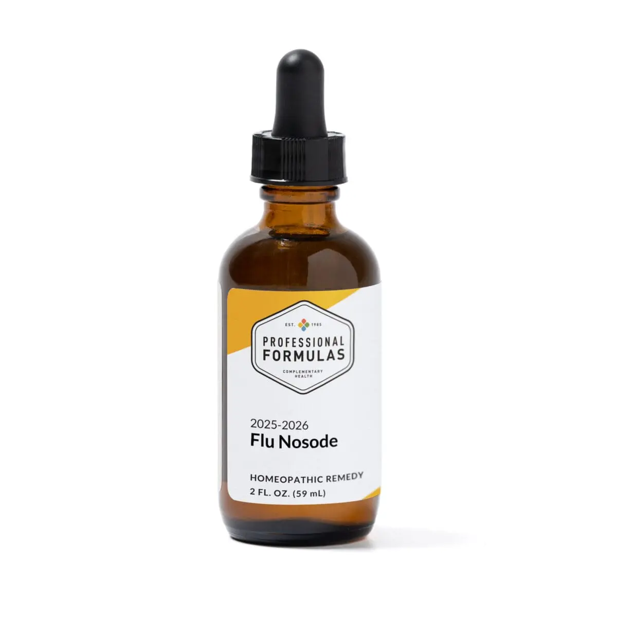 Professional Formulas Flu Nosode 2025-2026 Homeopathic Remedy 2 FL OZ 59 mL for Cough Relief and Healing Therapy Therapeutic