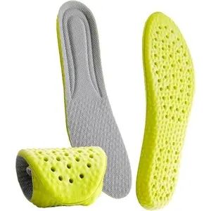 NewShoe Insoles Memory Foam Arch Support Inserts Soft Sports Insoles Cropable Breathable Replacement Insoles Comfortable Shock Absorption Insoles for Men Women Adults Running Shoes(7~10.5)