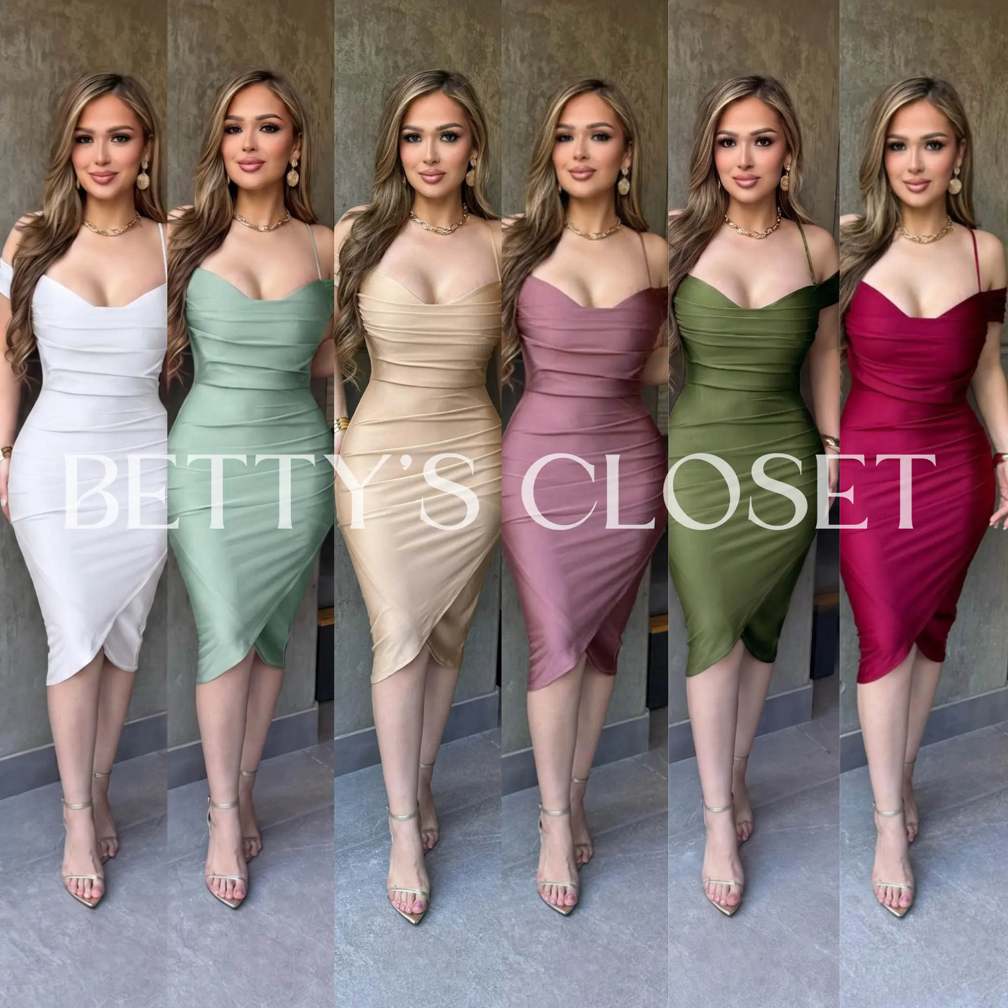 Denise Off Shoulder Dress