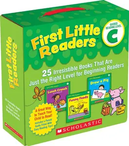 First Little Readers Parent Pack: Guided Reading Level C: 25 Irresistible Books That Are Just the Right Level for Beginning Readers Cookie
