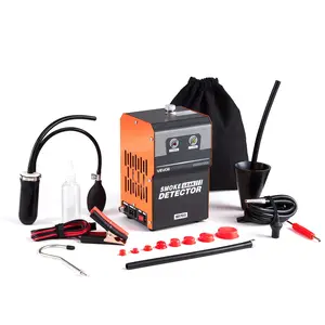 【FathersDayGift】 VEVOR Automotive Smoke Machine Leak Detector, DC 12V EVAP Vacuum Diagnostic Tester with Built-in Air Pump, Dual-Mode Vacuum Pipeline Fuel Diagnostic Detector for Cars, Motorcycles, Trucks, Boats, ATV