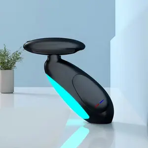 Single Handle Basin Waterfall Faucet Low Profile Modern Luxury 360 Degree Rotating Hydroelectric Temperature Control Adjustable Flow Control Four Modes Output Bathroom Sink Faucet