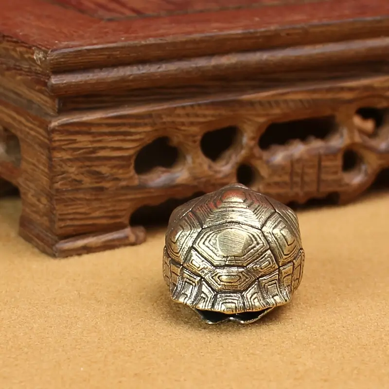 1PC Turtle shell bell brass keychain pendant pendant Keychain Decor Gift Keychain