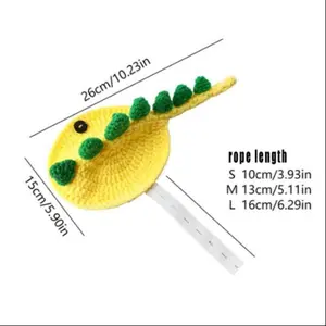 Knitted Turtle Clothes Pet Supplies Warm Cute Water Turtle Leopard Turtle Brazilian Turtle Grass Turtle Shell Decoration Homemade