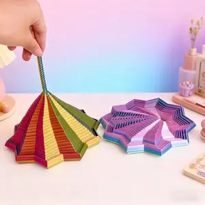 2026 Viral Radish Tower Toy - 3D Printed Gradient Spiral Fidget Sensory Toy for Autism Stress Relief Party Favor