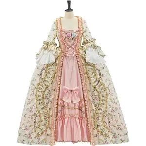 French Court Gown - Marie Antoinette Inspired Victorian Dress