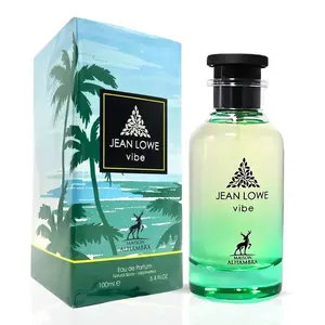 Jean Lowe Vibe Eau De Parfum Spray 100ml (3.4 oz) by Maison Alhambra | A Fresh Symphony of Zesty Greens & Sun-Kissed Fruit