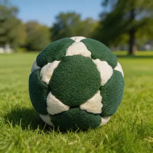 Assorted styles shipped at random one ball per bag Suede Hacky Sack Footbag Outdoor Party Beach Game Stress Relief Fidget Toy Juggling Ball For Teens Adults Beginners Camping Festival TikTok Viral Gift Training Toy Casual Sports Game