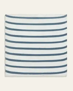 Waving - Blue - White - Cement Tile