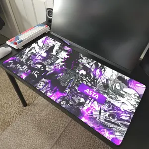 Asta Black Clover Anime Desk Mat Mousepad