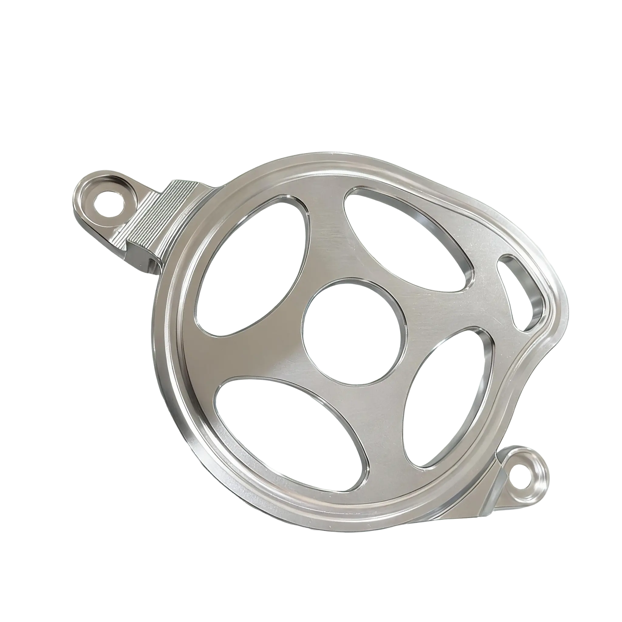 Motor Pulley Guard for Surron Light Bee X S, CNC Engine Case Saver Cover for Segway X160 X260 Sprocket Cover Aluminum Alloy Off-Road Motorcycle SURRON Parts, Ventilated Engine Case Guard
