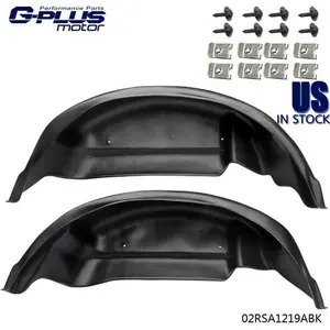 2PC Rear Wheel Well Guards Inner Fender Mud Flaps Fit For 2015 - 2018 Ford F-150