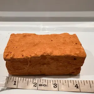 BARROLGA Tabique Clay Caolin with Caolin Coco Inside Made in Mexico 4 Inch Long 280 Grams Weight Authentic Mexican Craft