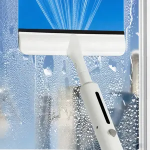 Self-Propelled Window Cleaner, Extended Layer Spray Scraper, Dual-Sided Glass Mirror Window Cleaning Tool, No Stool Needed