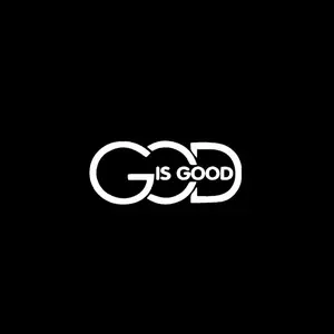 God Is Good Car Sticker, Automobile Decals, Vehicle Exterior Decoration, Cool Car Decoration, Durable Self-Adhesive Pe Material, Waterproof for Laptops Trucks Windows, RV Vinyl Decal