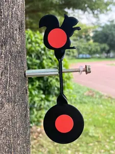 Metal Target Tree Shooting Post Rotating with Accessories, Durable Metal Material, Ideal for Outdoor & Indoor Use, Perfect Gift Idea